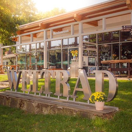 Weltrad Am Fluss Restaurant & Quartier Hotel Schonebeck  Bagian luar foto