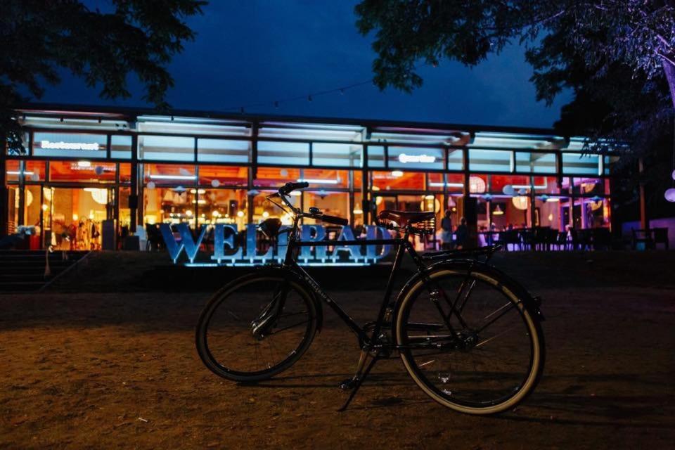 Weltrad Am Fluss Restaurant & Quartier Hotel Schonebeck  Bagian luar foto